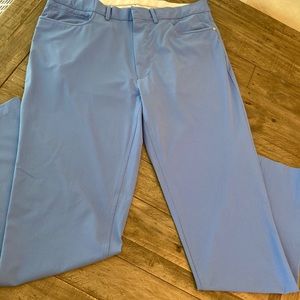 RLX Ralph Lauren mens 5 pocket performance pants in light blue size 34x32.